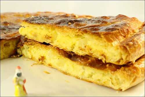 Galette des rois coco et ananas punchés