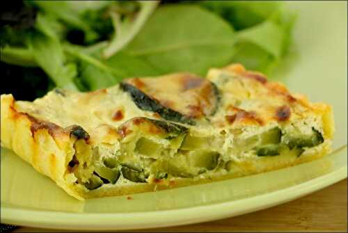 Tarte aux courgettes et ricotta