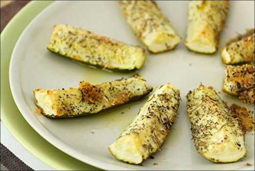 Courgettes gratinées au parmesan