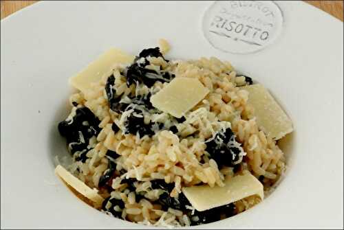 Risotto aux trompettes de la mort