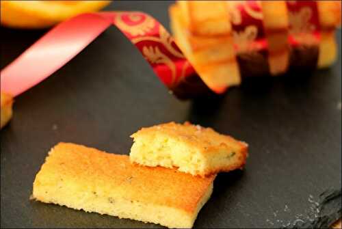 Financiers à l’orange, menthe et basilic