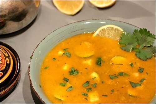 Harira – soupe de pois chiches marocaine