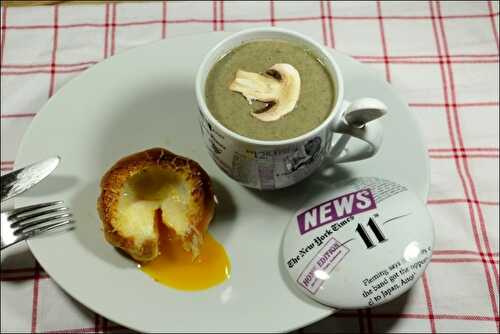 Oeufs à la coque en brioche