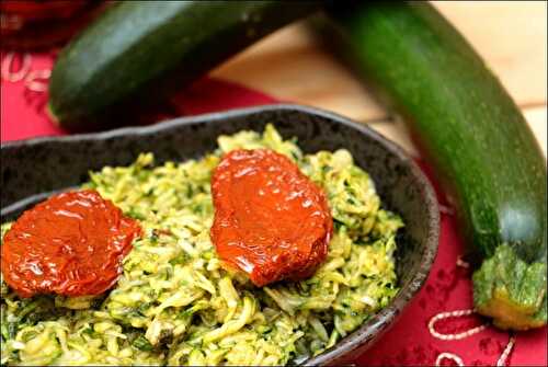 Salade de courgettes râpées à la cannelle