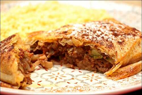 Pastillas au bœuf et à la courgette