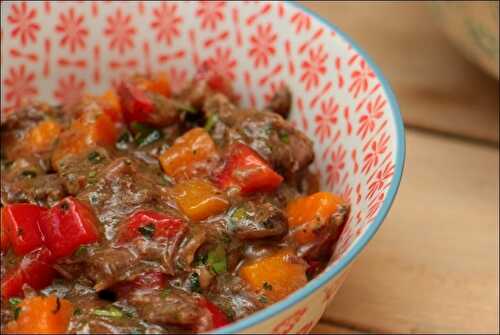 Salade thaï à la joue de bœuf