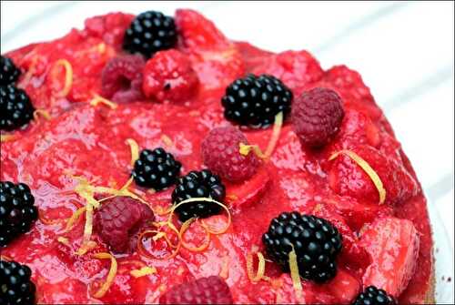 Tarte aux fraises de Christophe Michalak