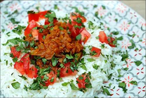 Dahl de lentilles corail