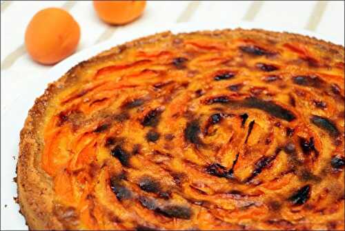 Tarte moelleuse aux abricots – sans gluten