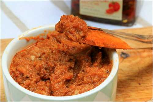 Tartinade d’artichaut et tomates séchées