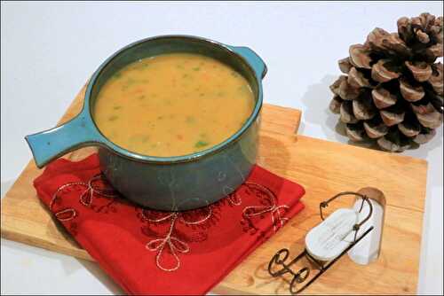 Soupe au chorizo, fenouil et pommes de terre