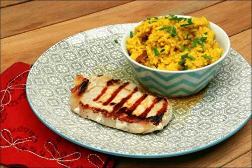 Riz pilaf aux épices et au chou fleur