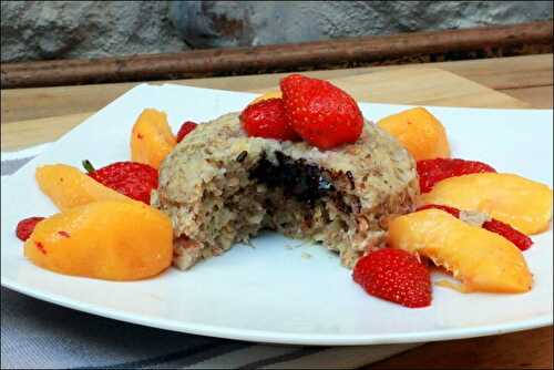 Bowl cake noisette et chocolat