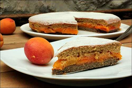 Gâteau aux abricots à l’anglaise – sans gluten et sans lactose