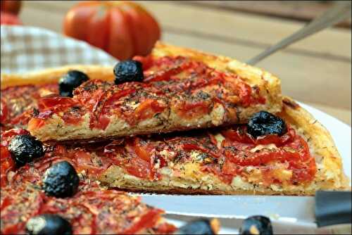 Tarte aux tomates et amandes de Yotam Ottolenghi