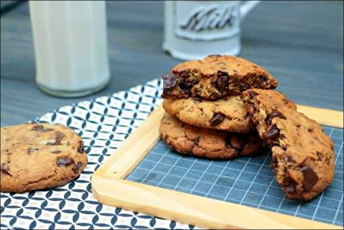 American cookies aux pépites de chocolat – sans gluten et sans lactose