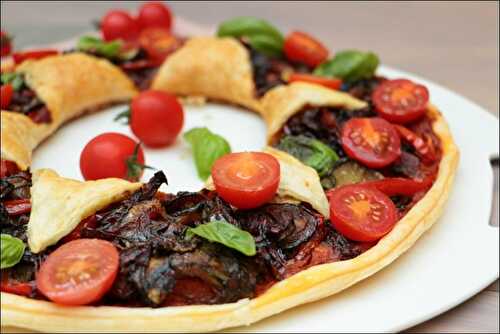 Tarte étoile aux légumes d’été