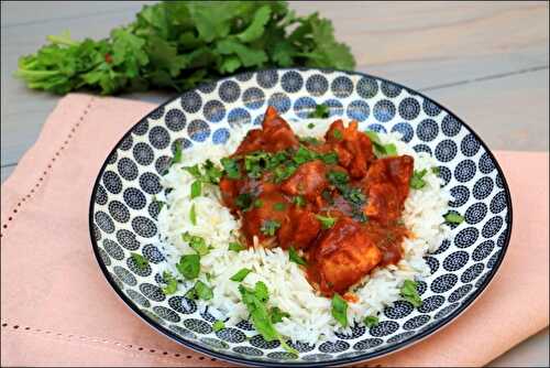 Curry rouge de poulet à la thaï