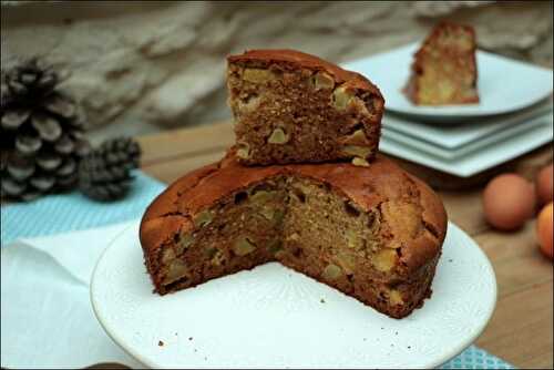 Gâteau au yaourt aux pommes – sans lactose