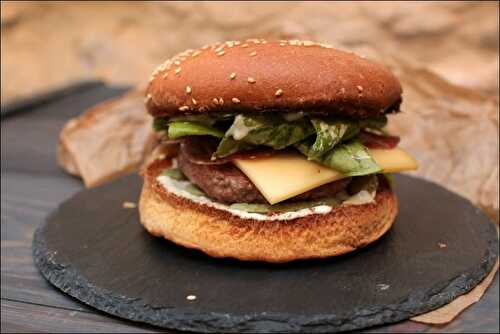 Burger montagnard bœuf et raclette