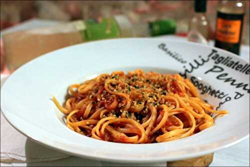 Linguine au Bloody Mary de Gordon Ramsay