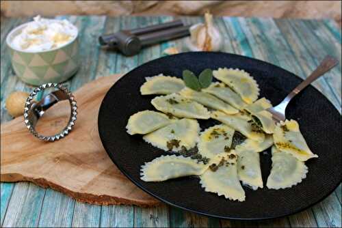 Ravioli épinards et ricotta