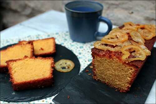 Cake moelleux de polenta au citron – sans gluten