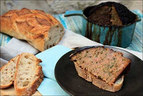 Terrine de veau aux échalotes confites au miel