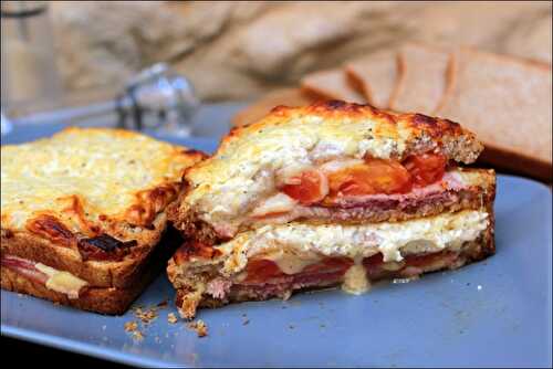 Croque-monsieur moelleux et gratiné – recette familiale