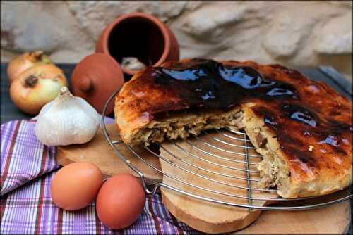 Tourte à la volaille et aux champignons de Cyril Lignac