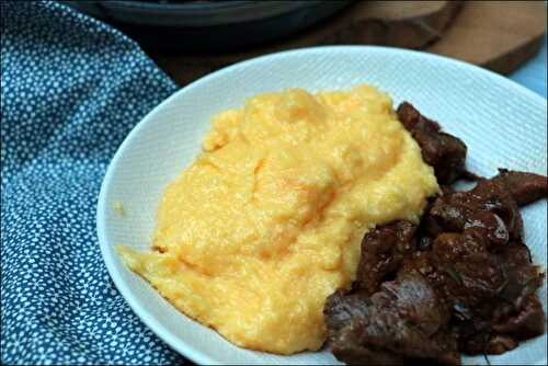Polenta italienne traditionnelle