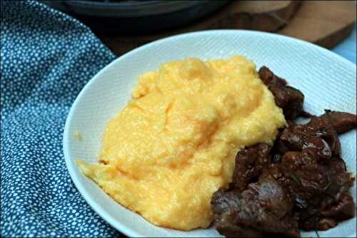 Polenta italienne traditionnelle