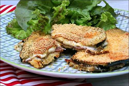 Côtelettes d’aubergines panées à la sicilienne