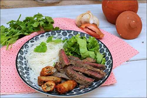 Salade de bœuf mariné à la vietnamienne