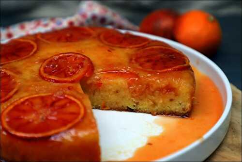 Gâteau renversé à l'orange