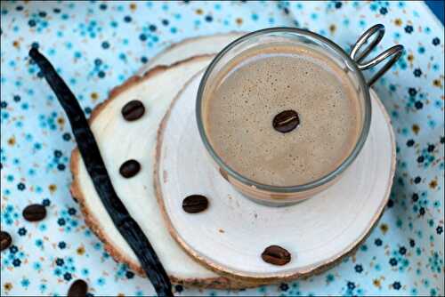 Crème anglaise à la vanille et au café