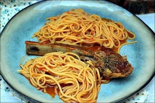 Agneau spaghetti de Jean-François Piège