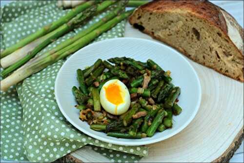 Fricassée d'asperges de Christian Constant