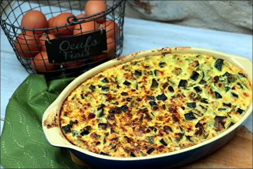 Gratin de courgettes à la brousse de brebis