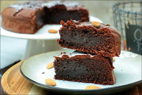 Torta caprese - fondant italien au chocolat et aux amandes