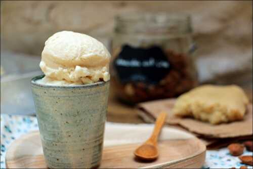 Crème glacée à l’amande inspirée de Jean Sulpice - à la sorbetière