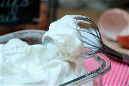 Meringue italienne pour glaces et sorbets