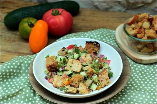 Salade de quinoa et pain au levain grillé de Yotam Ottolenghi