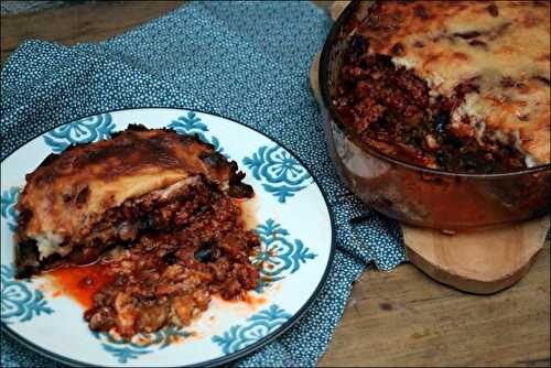 Moussaka à l’agneau de Cyril Lignac