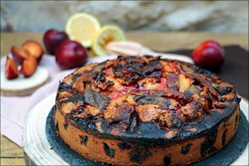 Torte aux prunes du New York Times