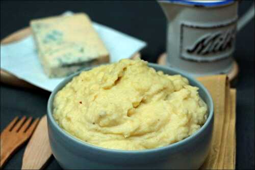 Purée de pommes de terre au gorgonzola