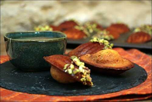 Madeleines au safran, orange et miel de Yotam Ottolenghi