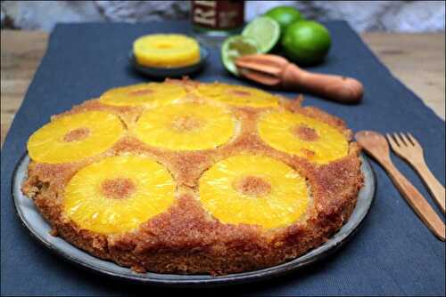 Gâteau à l’ananas et noix de coco