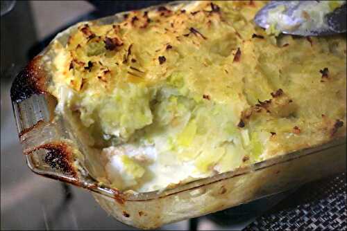 Parmentier de poisson irlandais - Irish fish pie