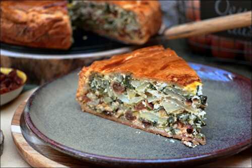 Tourte niçoise salée aux blettes